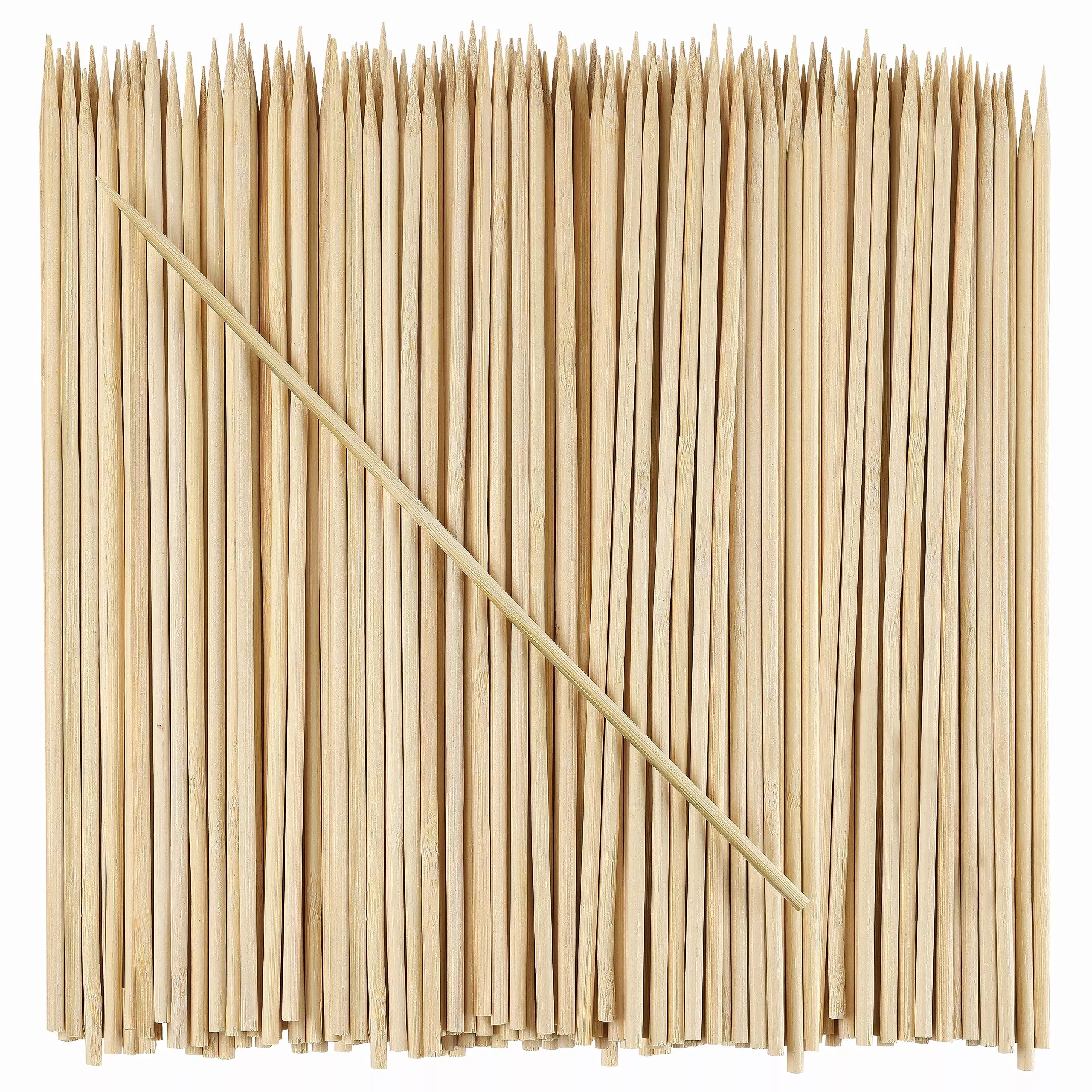 [100 Count] 10 Inch Bamboo Wooden Skewers For Shish KabobGrillingFruitsAppetizersand Cocktails