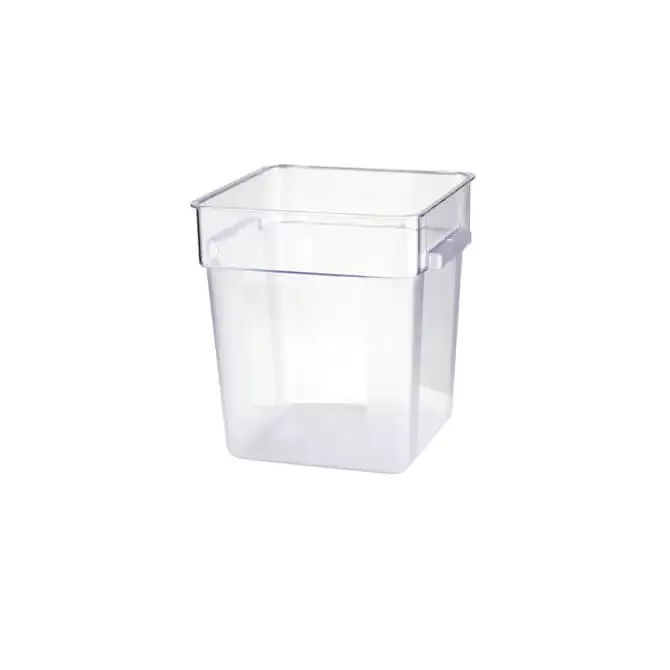 12-Quart Square Clear Food Storage Container