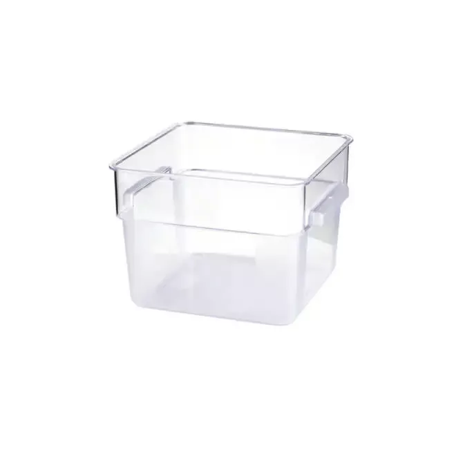 6-Quart Square Clear Food Storage Container