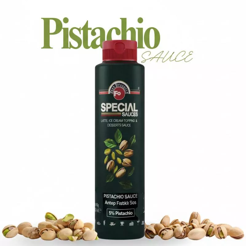FO Antep Pistachio Topping Sauce with %5 Pistachio