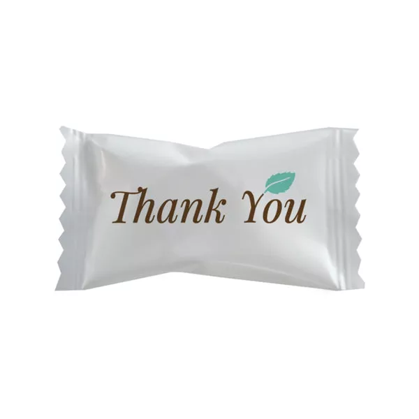 “Thank You” Themed Wrapped Buttermints – 14 oz Bag